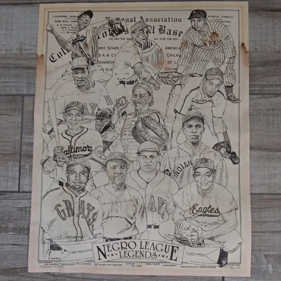 R. MICHAEL ARMSTRONG(ARTIST Other - NEGRO LEAGUE LEGENDS..VINTAGE..R.MICHAEL ARMSTRONG..